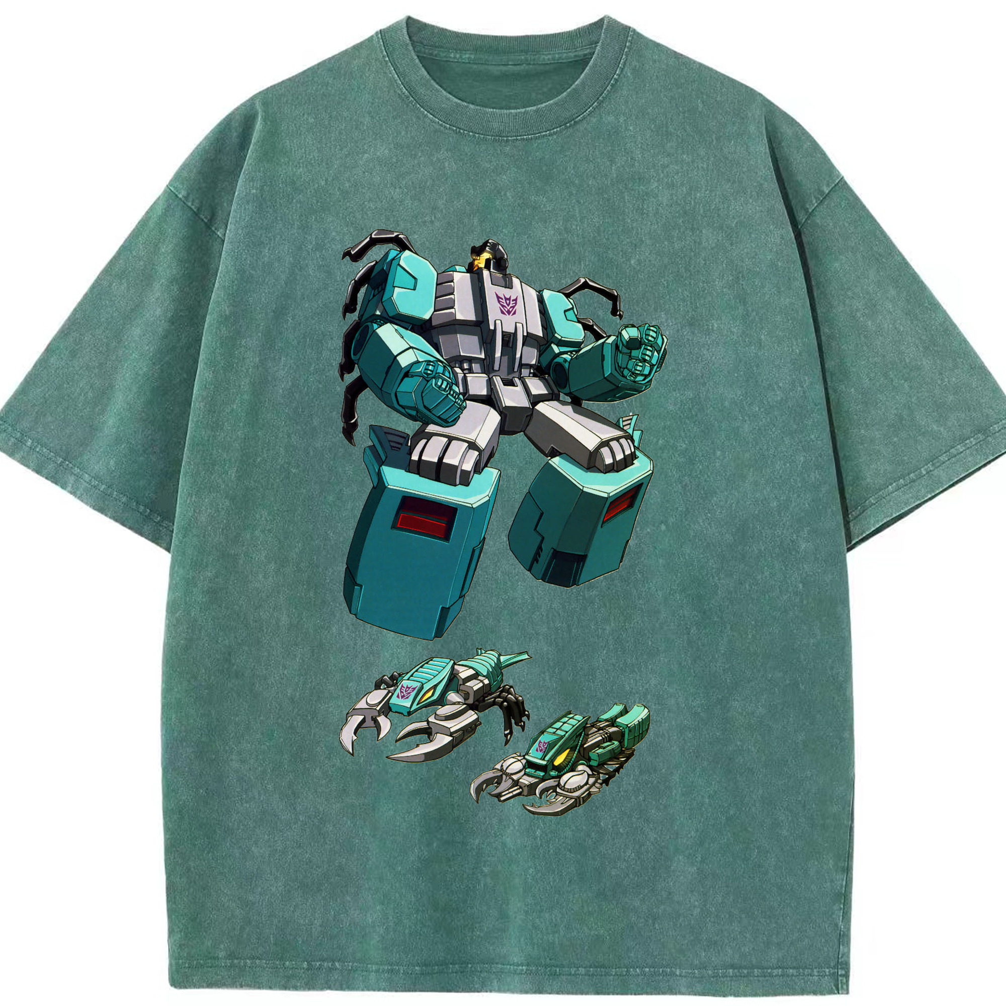（画像用）  綿100% ヴィンテージ風 半袖Tシャツ（フロントプリント）